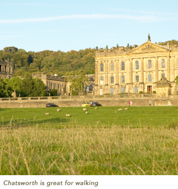 Chatsworth is great for walking