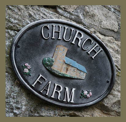 Church Farm Plaque