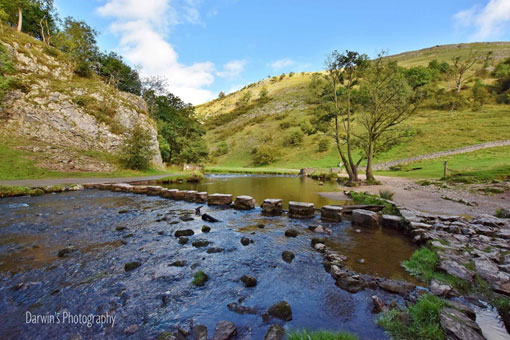 Walk Across Dovedale Stepping Stones